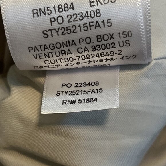 Women's Patagonia Los Gatos Vest SZ Large Tan Full Zip Sherpa Fleece Pockets - Picture 8 of 11